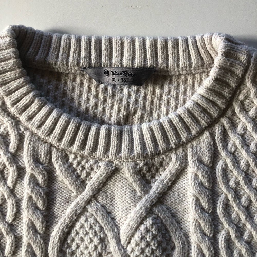 Wind river cable knit sweaters X2 - Picture 3 of 7